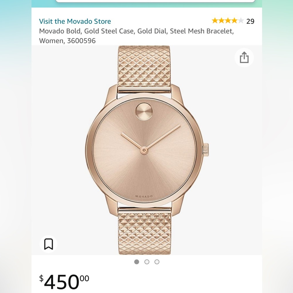 Movado women’s watch